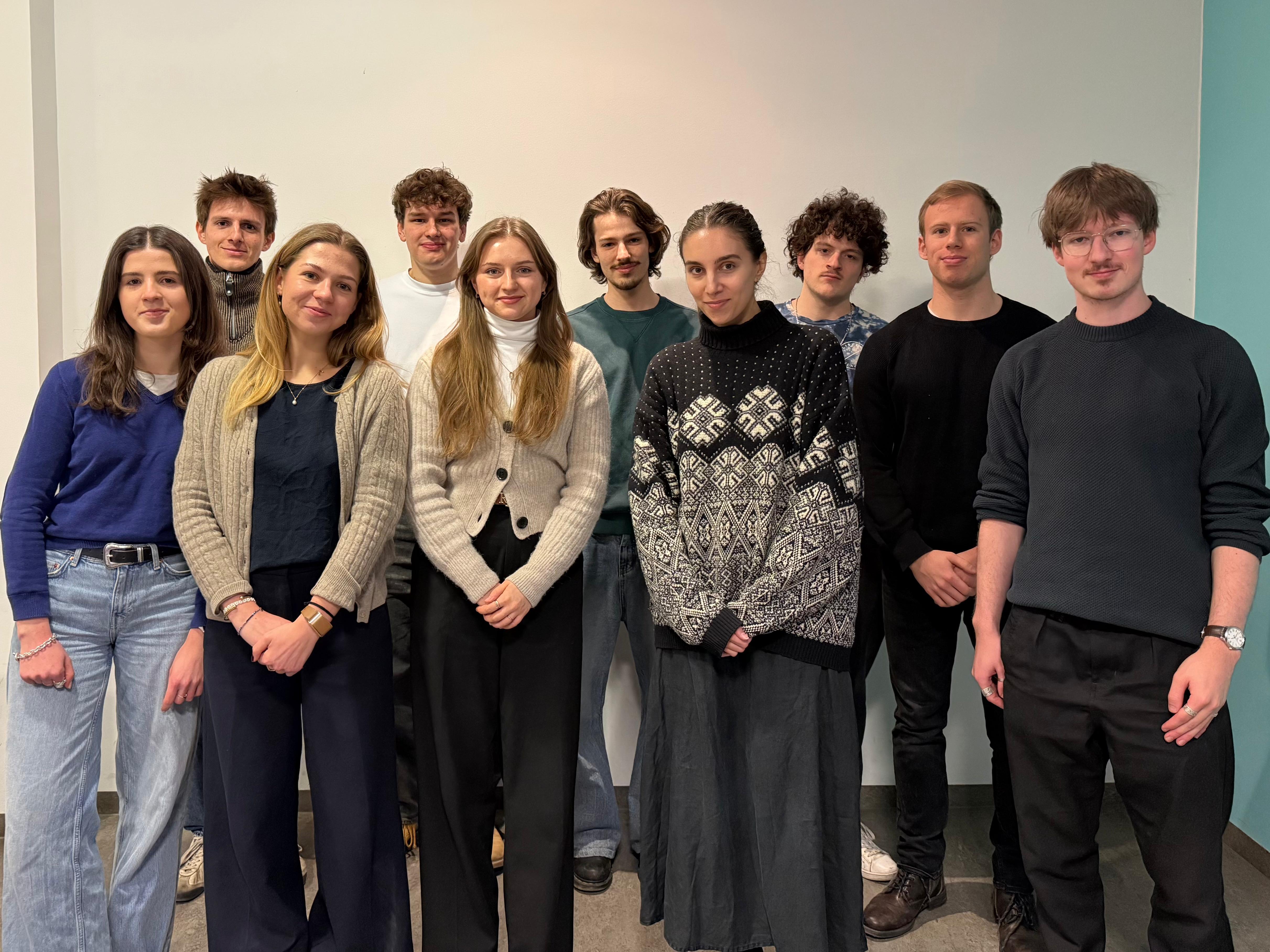 BIOMATRIX team members collaborating on research